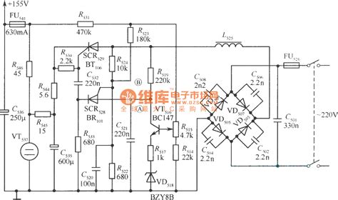 Non-isolated silicon controlled switching power supply - Power_Supply_Circuit - Circuit Diagram ...