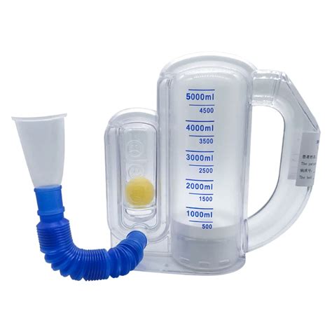 2020 new arrival New Breathing Trainer Three ball Meter Spirometry Trainer Lung Function ...