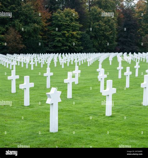 luxembourg american cemetery and memorial Stock Photo - Alamy