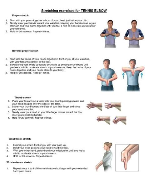 stretches and exercises for tennis elbow > OFF-66%