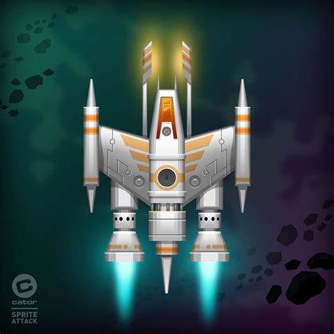 Space Ships - outlook | 2D Game Art for Programmers 2d Design, Game ...