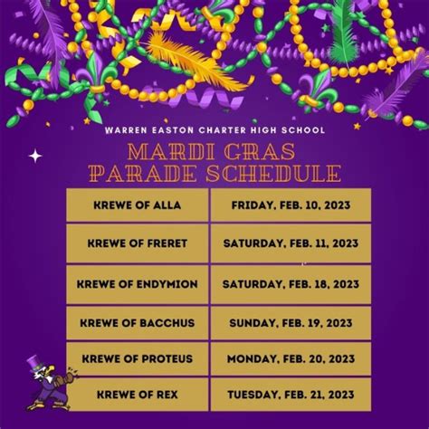 Mardi Gras Parade 2024 Schedule - Image to u