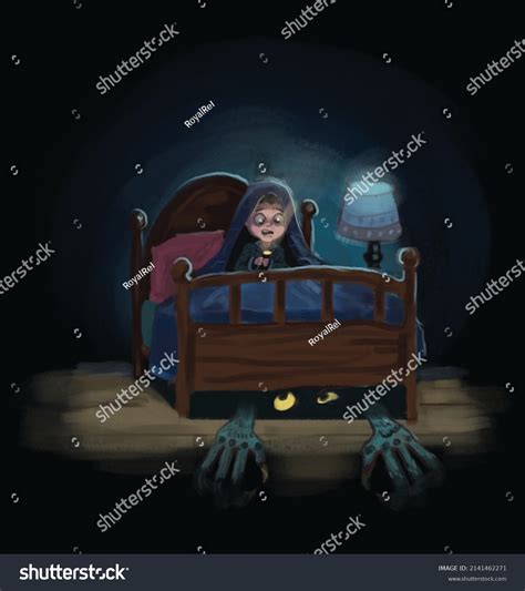 213 Cartoon Monsters Under Bed Images, Stock Photos & Vectors ...