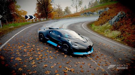 Forza Horizon 4, road, Divo, Bugatti Divo, racing, drift, HD Wallpaper | Rare Gallery