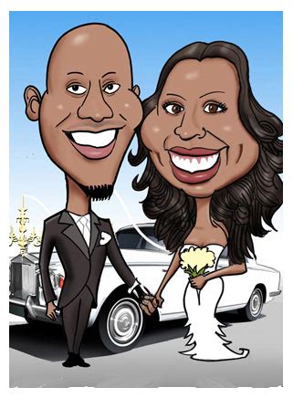 Cartoon Me Online Caricatures - Couples