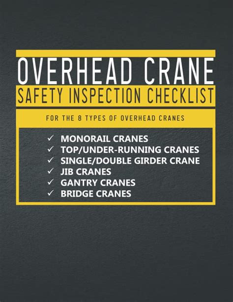 Buy Overhead Crane Daily Inspection Checklist (Remote Operated Type): Pre-use Inspection ...