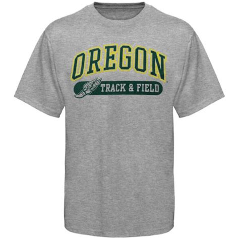 Oregon Ducks Track & Field Sports And Pride T-Shirt - Ash | Official Oregon Ducks Shop