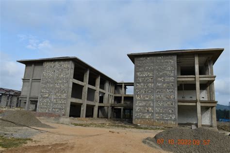 Status of construction of permanent campus of IIM Sirmaur as on October 07, 2022 | IIM Sirmaur ...