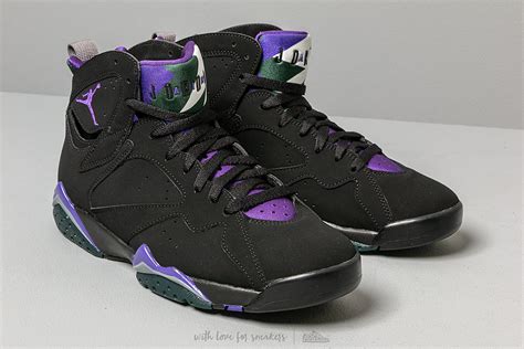 Air Jordan 7 Retro Black/ Field Purple-Fir-Dark Steel Grey | Footshop