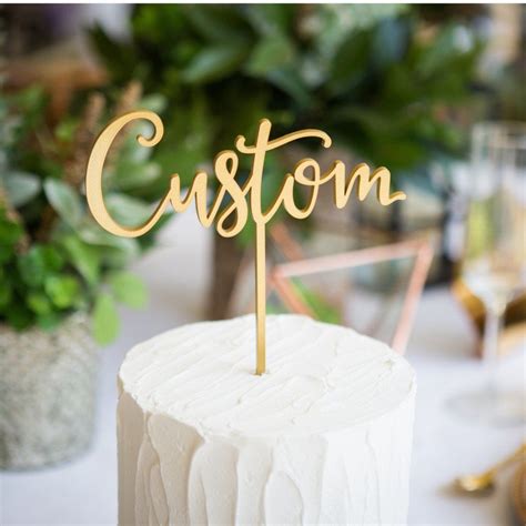 Custom Cake Topper | Custom cake toppers, Wedding cake toppers ...