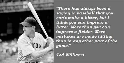 Ted Williams quote | Basketball quotes, Ted williams, Words