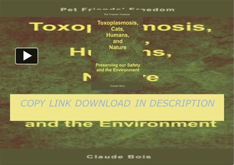 PPT – Ebook ️(Download )⚡️ Toxoplasmosis, Cats, Humans, and Nature ...