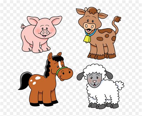 Printable Farm Animal Clipart | HD Png Download