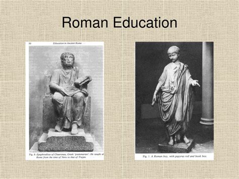 PPT - Education in Ancient Rome PowerPoint Presentation, free download - ID:268736