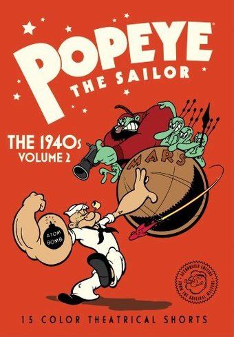Popeye the Sailor: The 1940s, Volume 2 DVD-R (2019) - Warner Archives | OLDIES.com