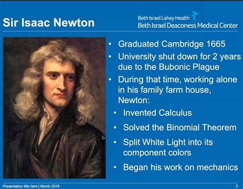 Isaac Newton Invented Calculus