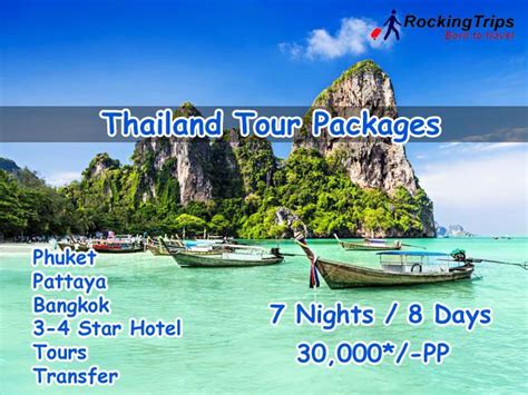 Thailand Tour Packages Starting at: 30,000*/PP Phuket Pattaya Bangkok 3-4 Star Hotel Tours ...