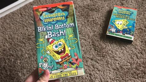 Spongebob Vhs Collection