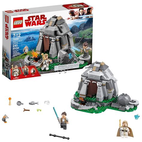 Lego Star Wars: The Last Jedi Ahch-To Island Training 75200 Building Kit (241 Piece): Amazon.de ...