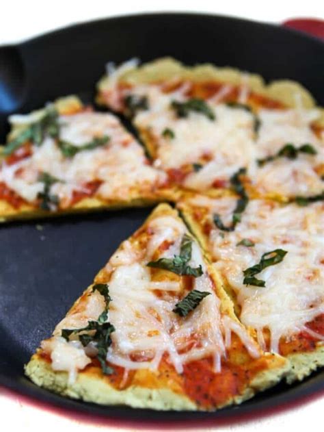 Low Carb Pizza Crust - The Hidden Veggies