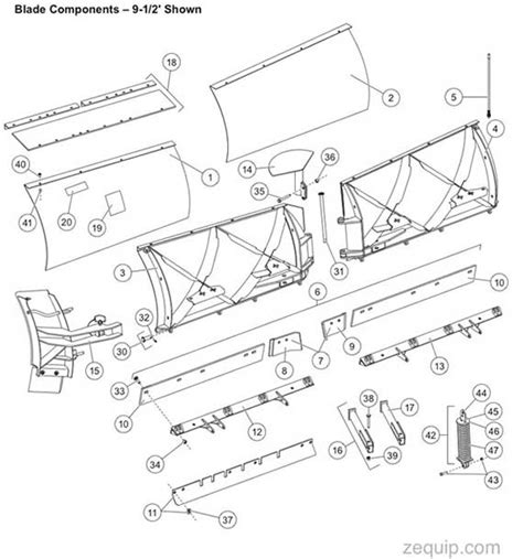 Boss Snow Plow Parts Diagram