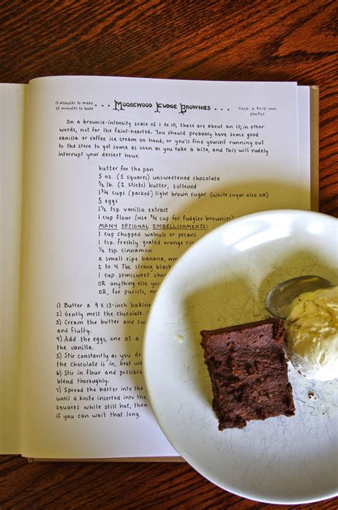 Let's Eat!: The Moosewood Cookbook {Moosewood Fudge Brownies}