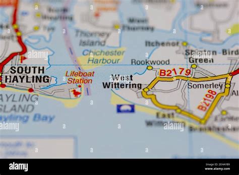 Map of west wittering hi-res stock photography and images - Alamy