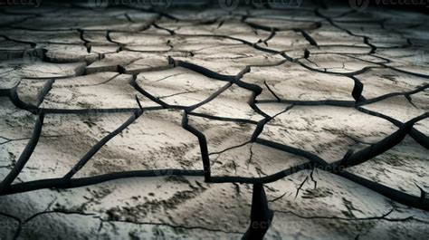 Cracked broken ground earthquake split background design AI Generated 28707659 Stock Photo at ...