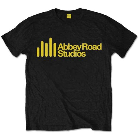 Abbey Road Studios Main Logo Black T-Shirt