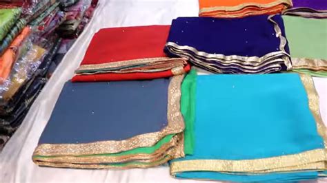 Sowcarpet Simple & Designer sarees | Poonam & Designer Sarees - YouTube