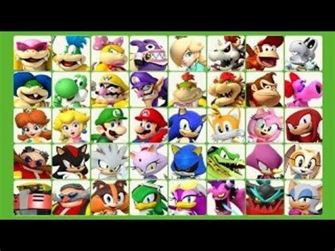 Mario & Sonic at the Rio 2016 Olympic Games (3DS) - All Characters ...