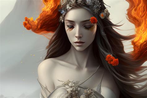 Modern, ancient, medieval, war, fire, smoke, water, maiden, heart, lots of flowers, mountains ...