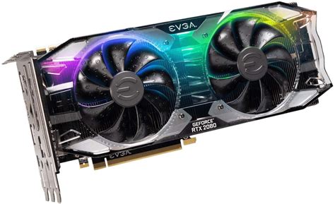 EVGA GeForce RTX 2080 8GB XC RGB GDDR6 08G-P4-2183-KR Video Graphics ...