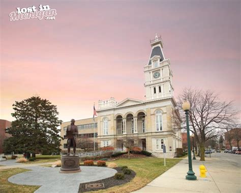 The Historic Courthouse in Monroe - Lost In Michigan