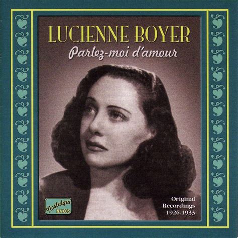 Parlez-Moi d'Amour - Boyer,Lucienne, Various: Amazon.de: Musik