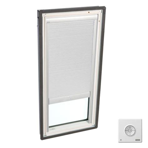 VELUX Solar Powered Room Darkening White Skylight Blinds for FS M08 Models-FSCD M08 1045 - The ...