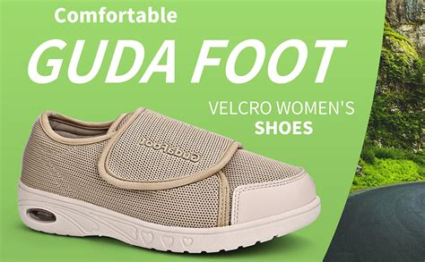 Amazon.com: Women's Diabetic Shoes Easy Put on with Adjustable Velcro ...