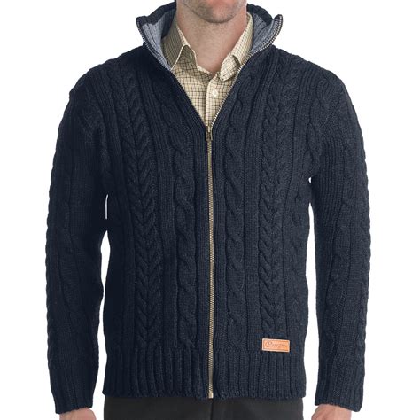 Mens Knit Wool Cardigan Sweaters | Car Interior Design