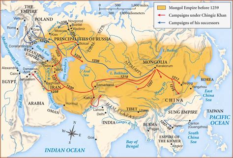 russia - Why was the northern boundary of the Mongol empire set where it was? - History Stack ...