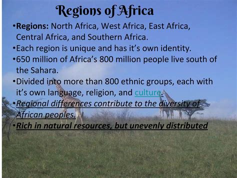 Ancient Africa Geography - ppt download