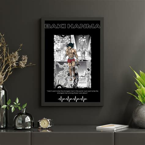 Baki Hanma Manga Panels Anime Poster Digital Wall Art - Etsy.de