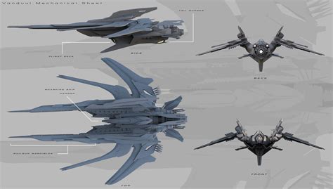 Vanduul Bomber, Eddie Del Rio on ArtStation at https://www.artstation.com/artwork/xgK0X Star ...