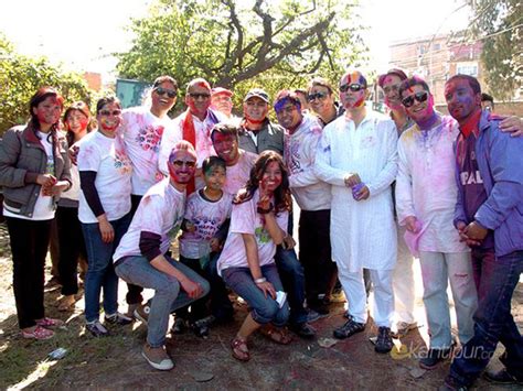 Kathmanduties celebrate Holi festival (in picture)