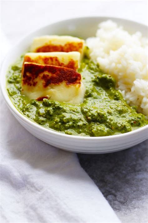 Spinach Curry with Paneer Cheese | Palak Paneer | Recipe | Spinach curry, Vegetarian curry ...