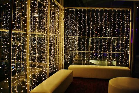 LED Fairy Light Curtain Hire | Feel Good Events | Melbourne | Curtain ...