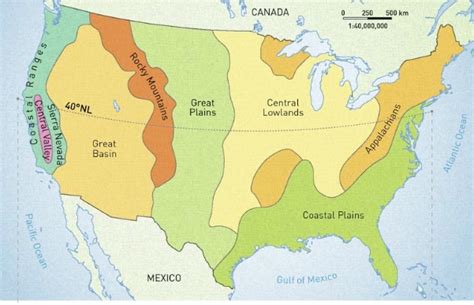 North America - Mountain Ranges Diagram | Quizlet