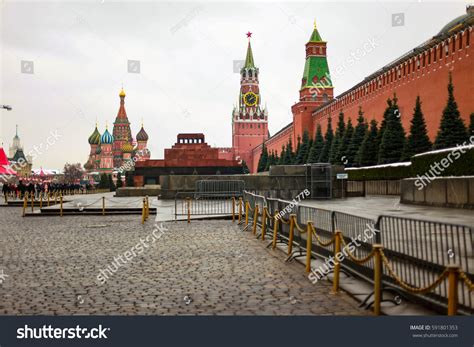 Red Square Kremlin Moscow Stock Photo (Edit Now) 591801353