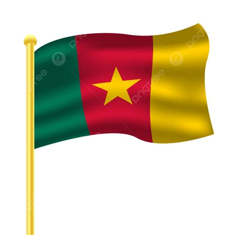 Cameroon Waving Flag, Cameroon Flag, Cameroon, Cameroon Day PNG ...