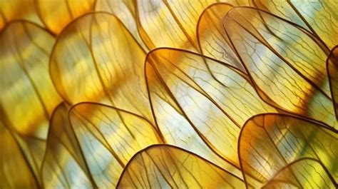 Magnified Details Of Butterfly Wing Texture For Stunning Background ...