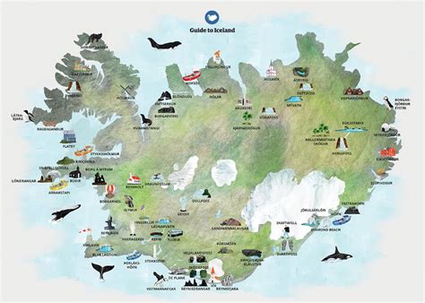 Maps of Iceland | Guide to Iceland